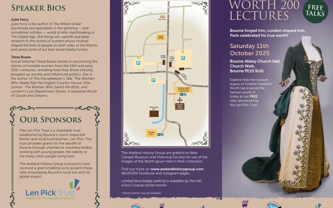 WORTH200 October Lecture Programme Full Details