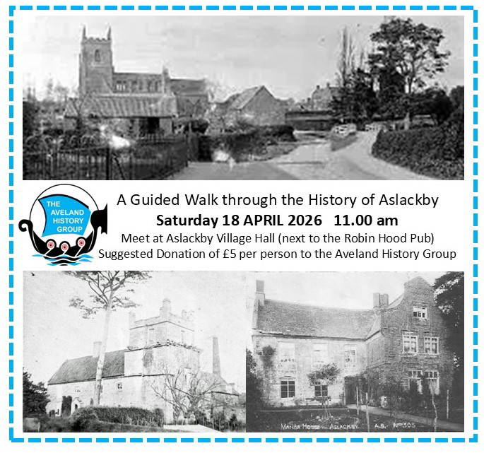 A Guided Walk through the History of Aslackby – 18 APRIL 2026
